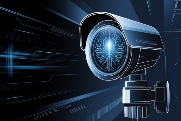 Security camera and surveillance system for office protection