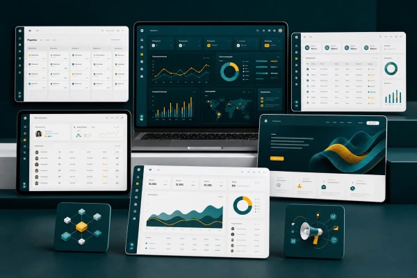 Development team building business software and CRM solutions